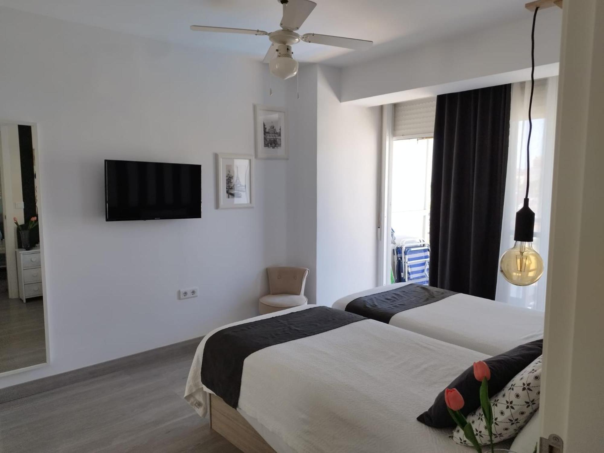 Апартаменты M1 403 Frontal Al Mar Vistas Terraza Y Wifi Бенальмадена Экстерьер фото